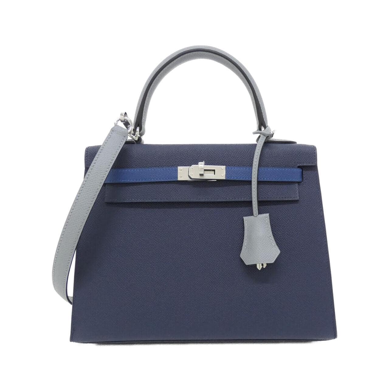 【未使用品】エルメス ケリー トリコロール 25cm 082734CK バッグ