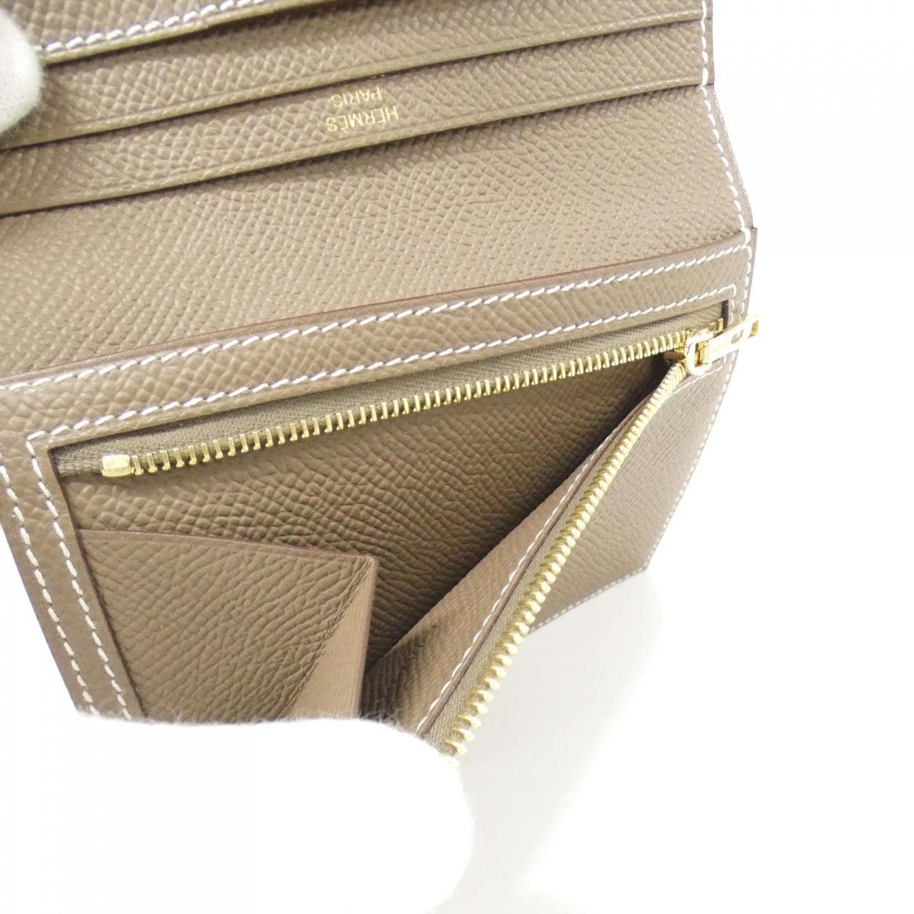 【未使用品】エルメス ベアン コンパクト 039790CC 財布