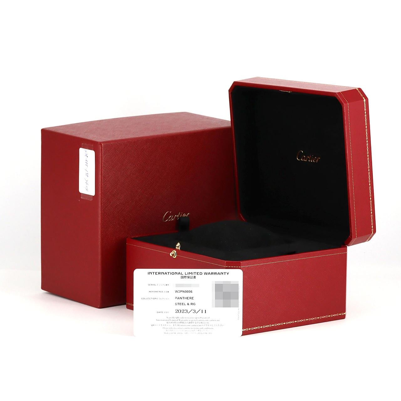 カルティエ パンテール･ドゥ･カルティエSM PGコンビ/D W3PN0006 SSxPG クォーツ