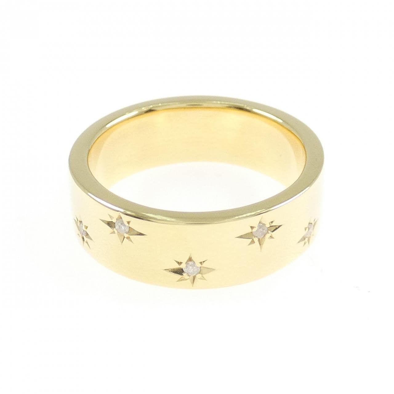 K18YG ダイヤモンド リング 0.21CT