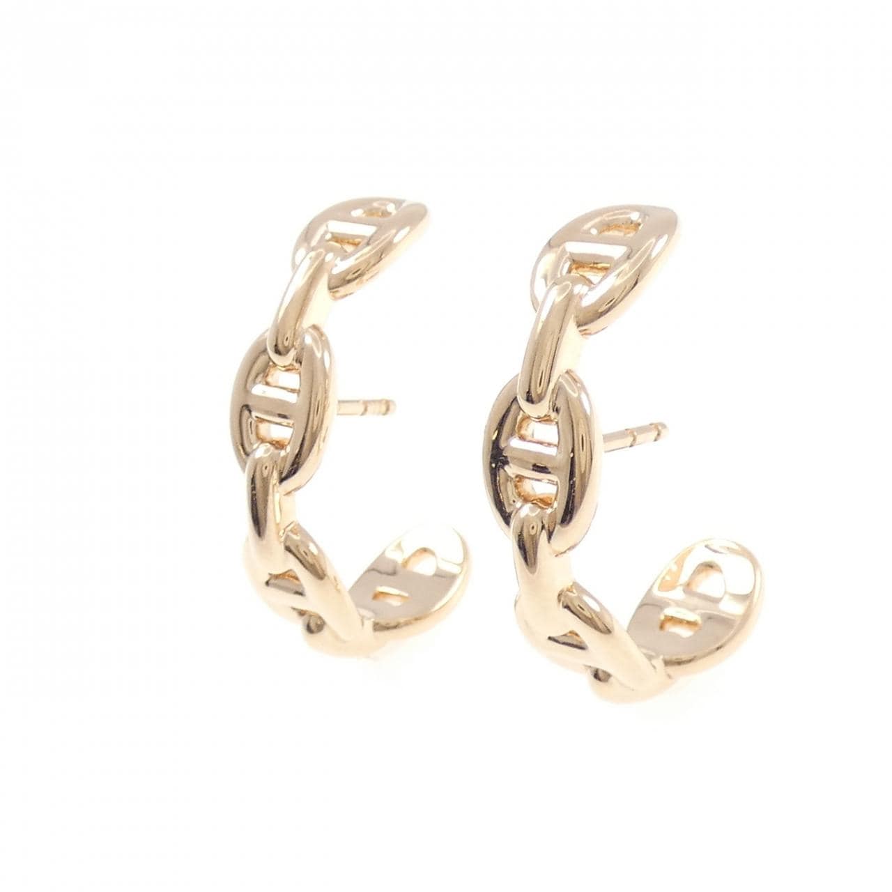 エルメス シェーヌダンクル アンシェネ ピアス