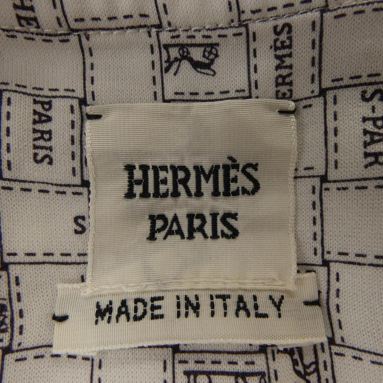 エルメス HERMES BOLDUC AU CARRE ボルデュックチェック 5E4645DK Tシャツ