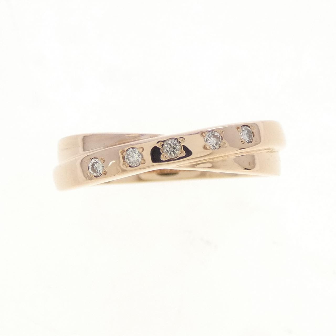 K14PG ダイヤモンド リング 0.05CT