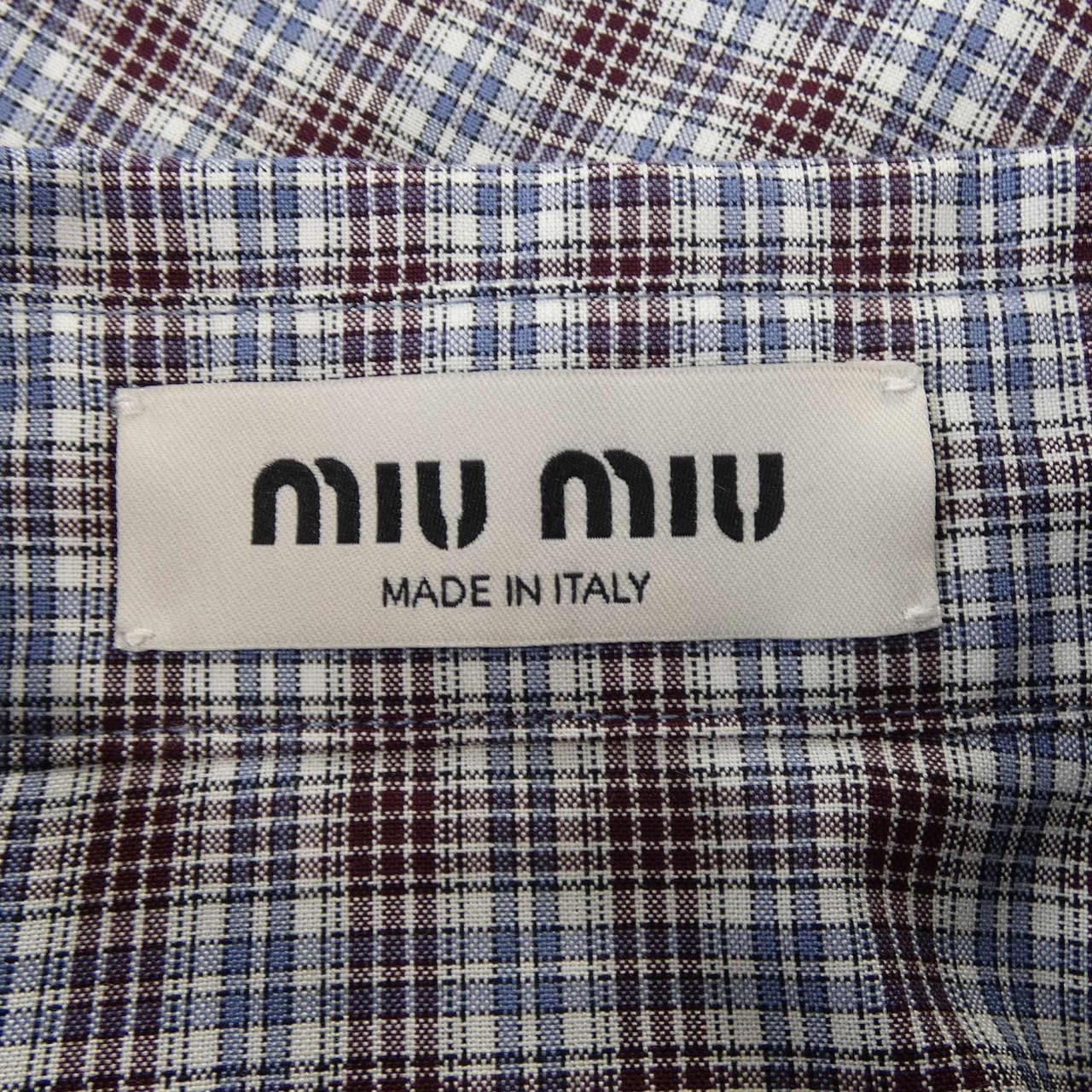 ミュウミュウ MIU MIU MK1920 SOOO 17LX シャツ
