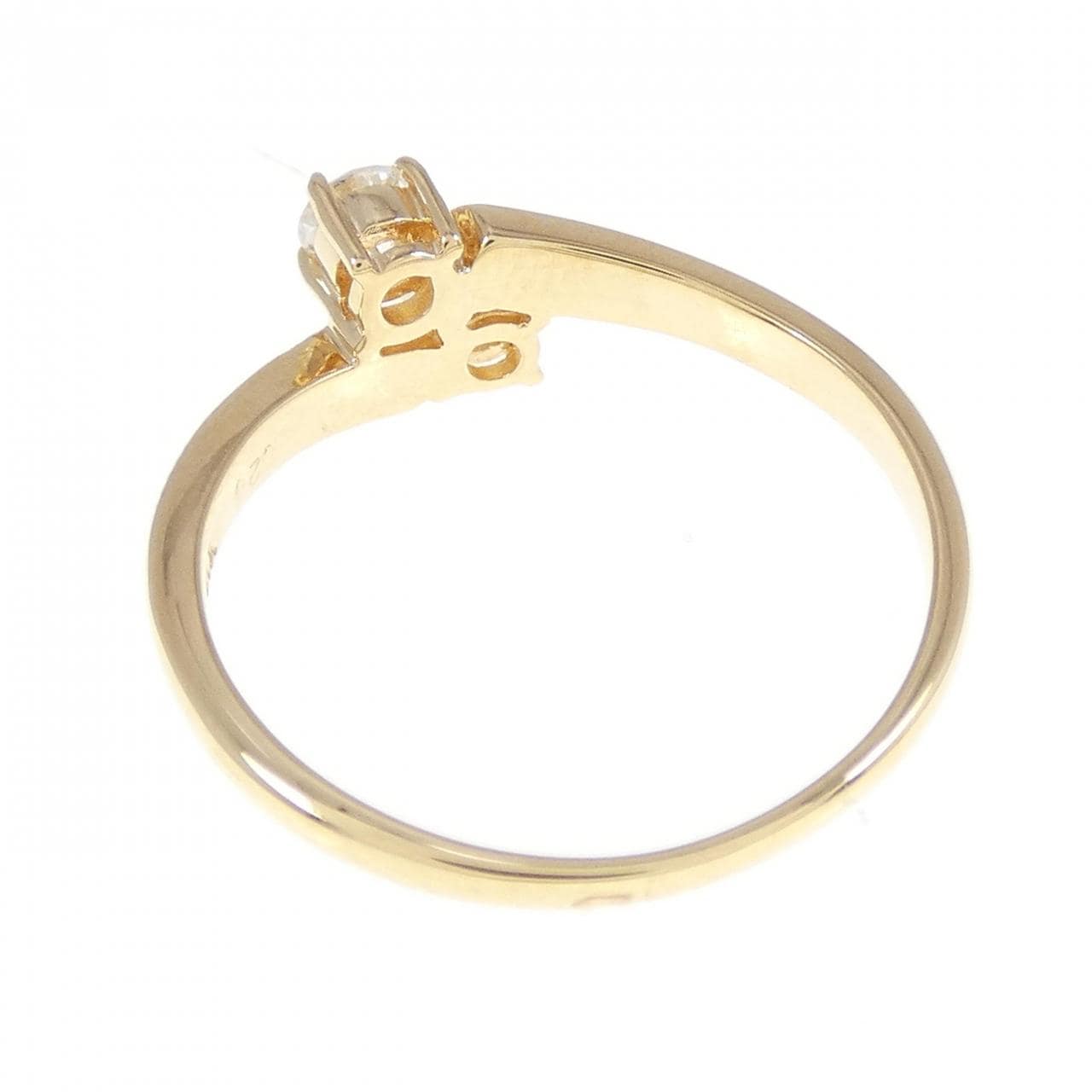 K18YG ダイヤモンド リング 0.20CT