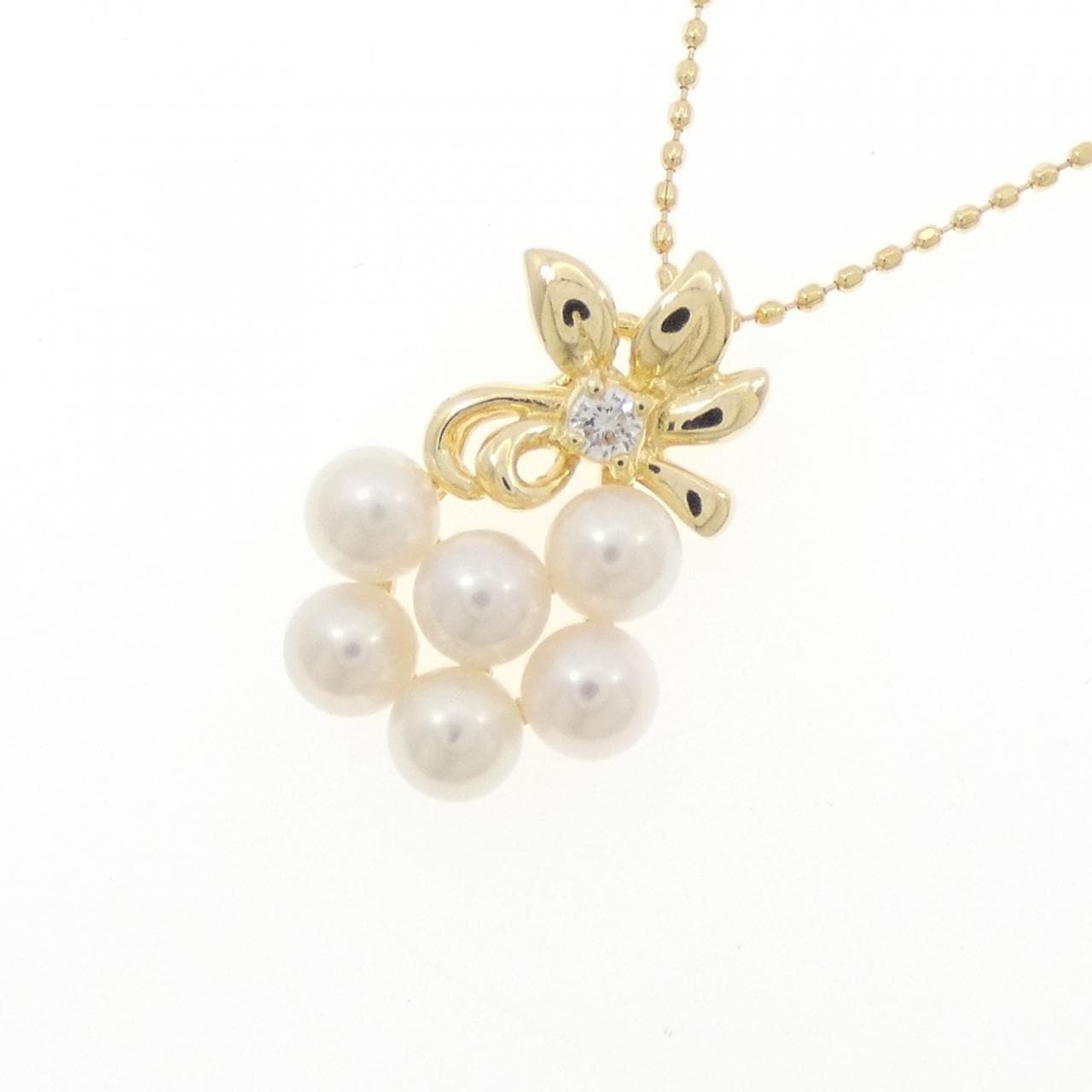 K18YG アコヤパール ネックレス