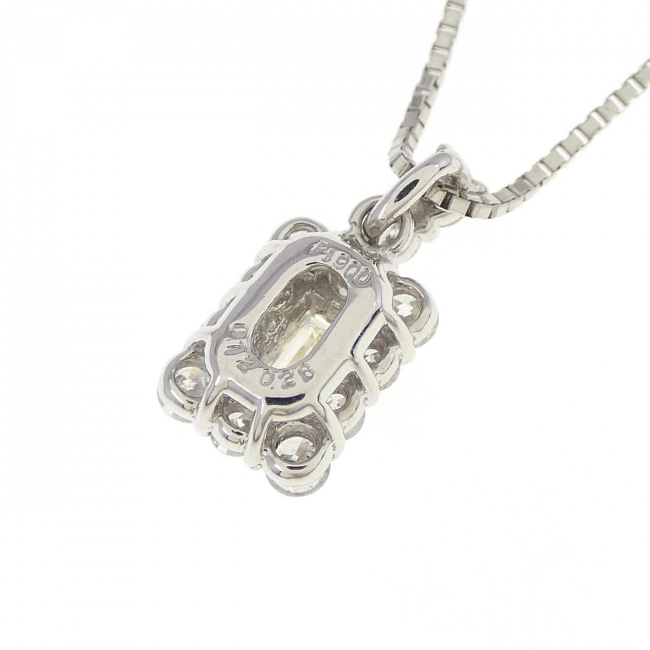 PT ダイヤモンド ネックレス 0.12CT