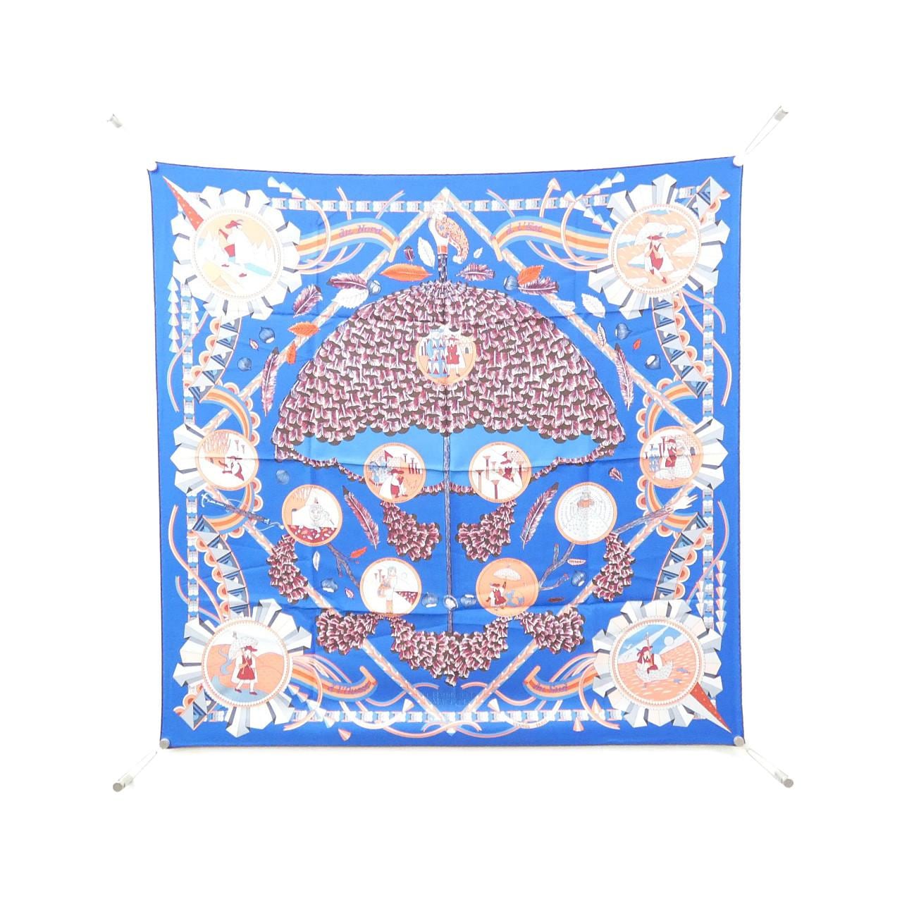 エルメス L'OMBRELLE MAGIQUE カレ スカーフ