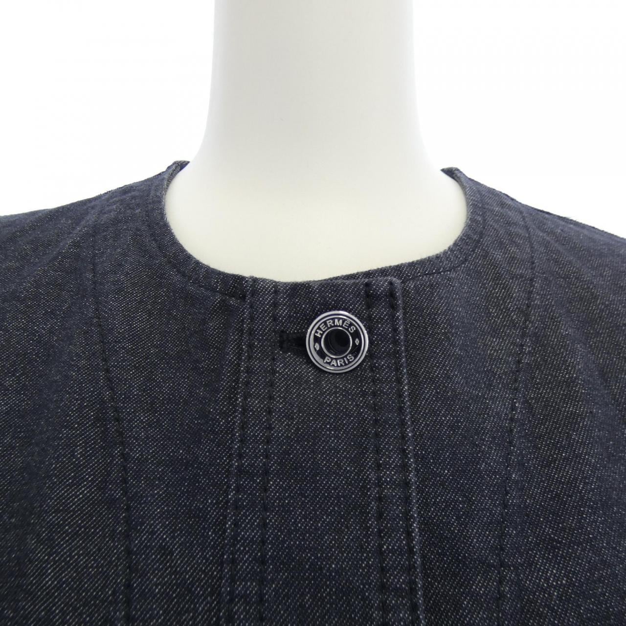 エルメス HERMES ROBE INSPIRATION GILET 2E0550DQ ワンピース