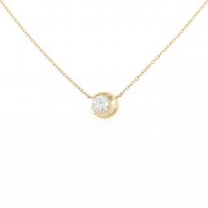 スタージュエリー ムーンセッティング ネックレス 0.17CT