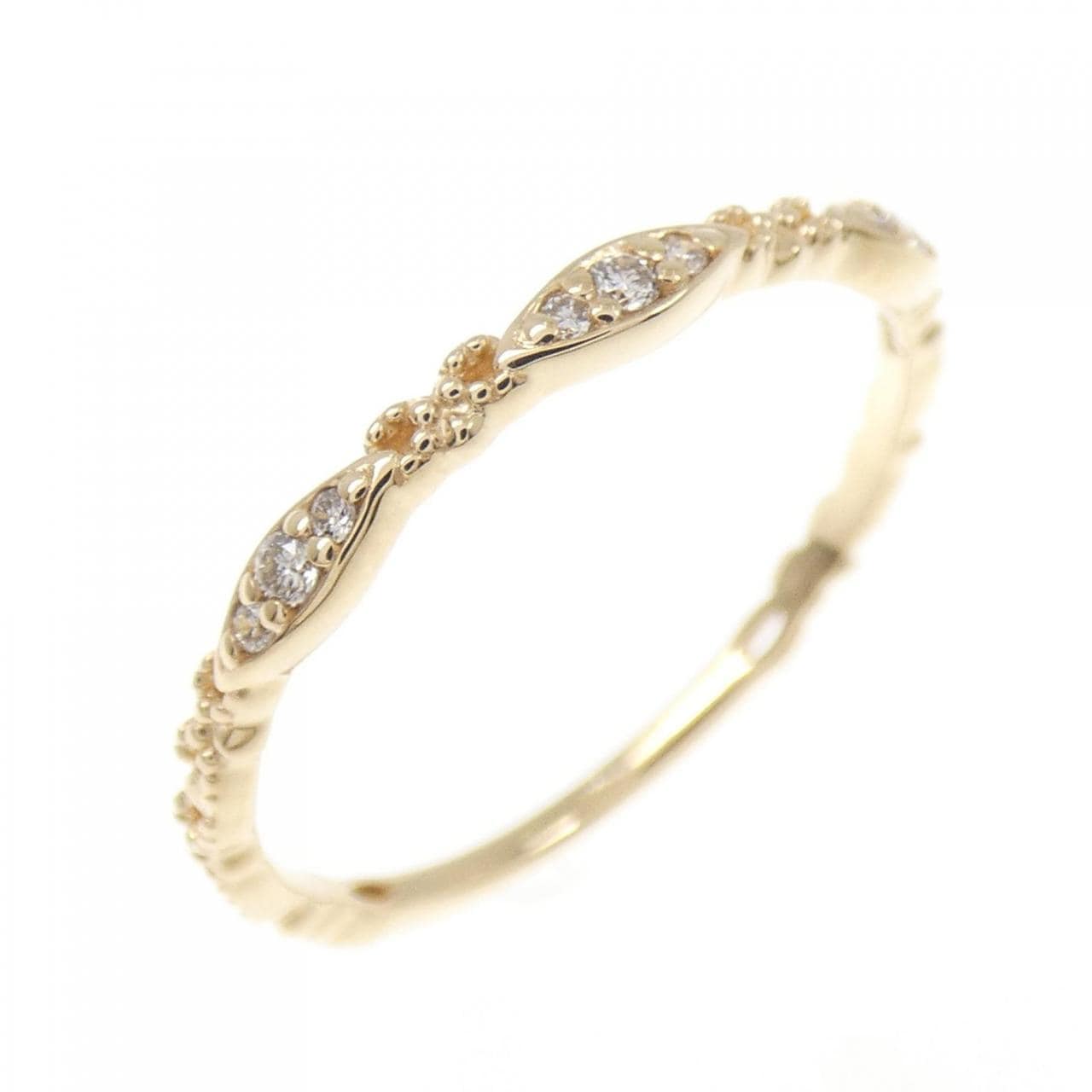 アガット ダイヤモンド リング 0.06CT