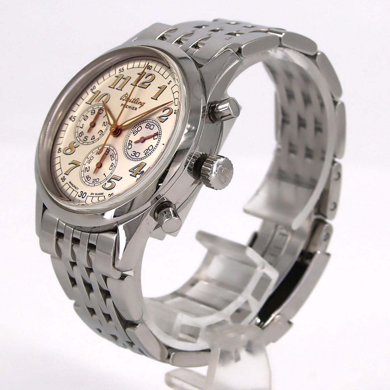 【ノーメンテナンス還元価格】ブライトリング ナビタイマープレミエ A40035 SS 自動巻