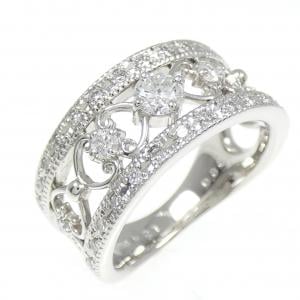 PT950 ダイヤモンド リング 0.21CT