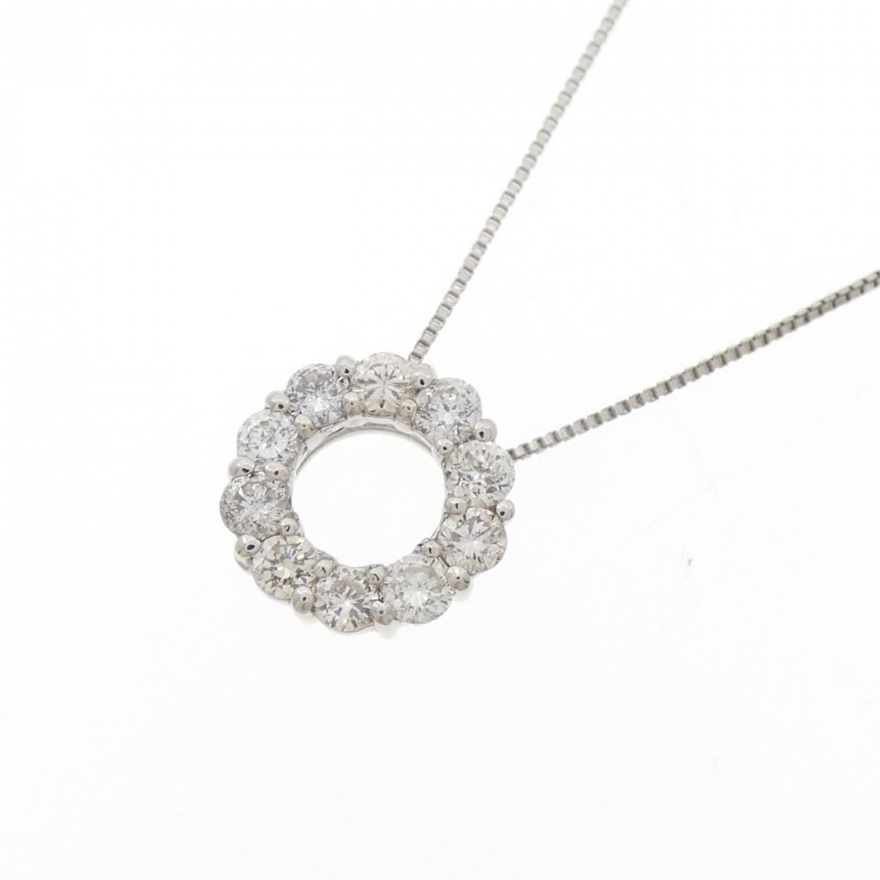 PT900/PT850 ダイヤモンド ネックレス 0.30CT