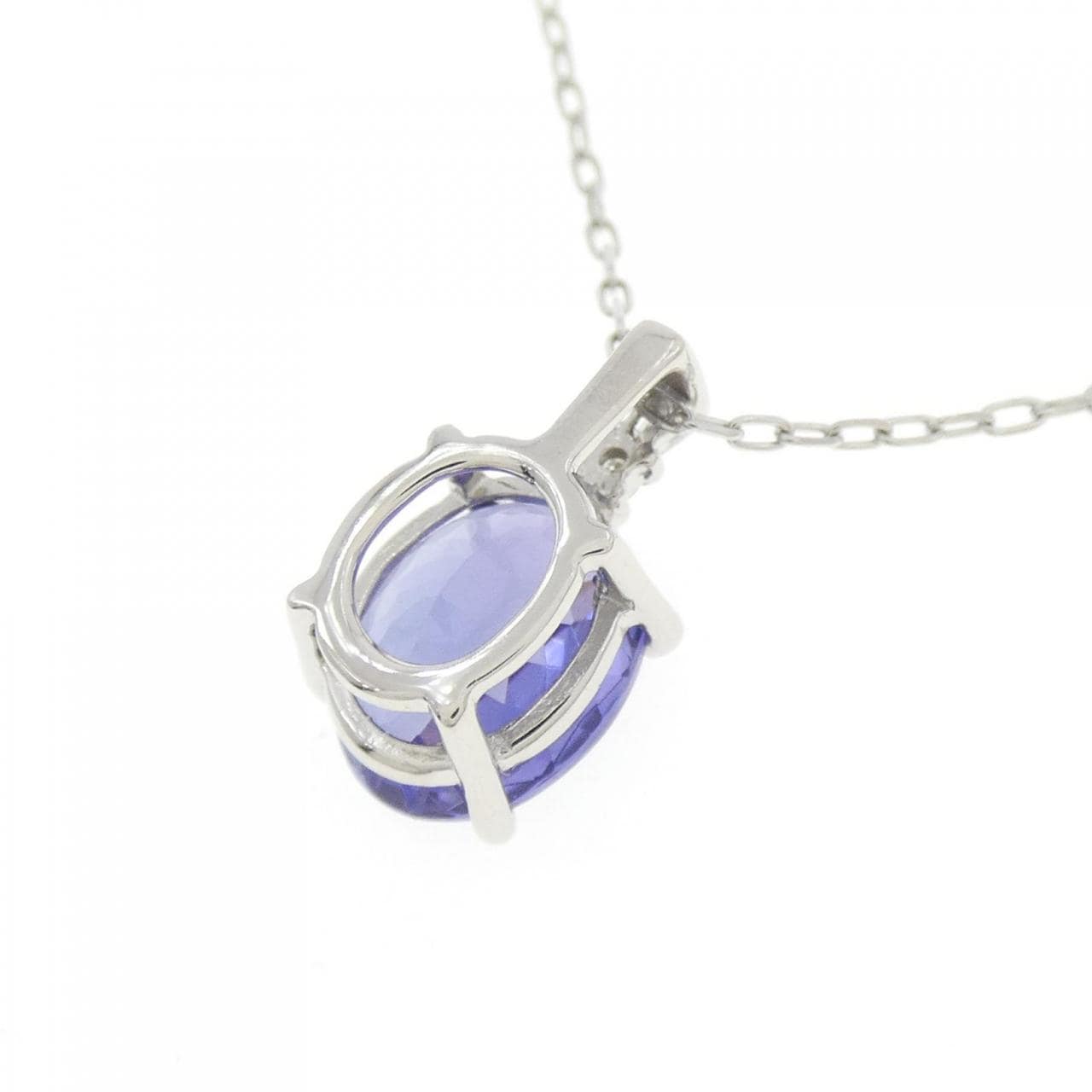 純PT/PT タンザナイト ネックレス 2.34CT