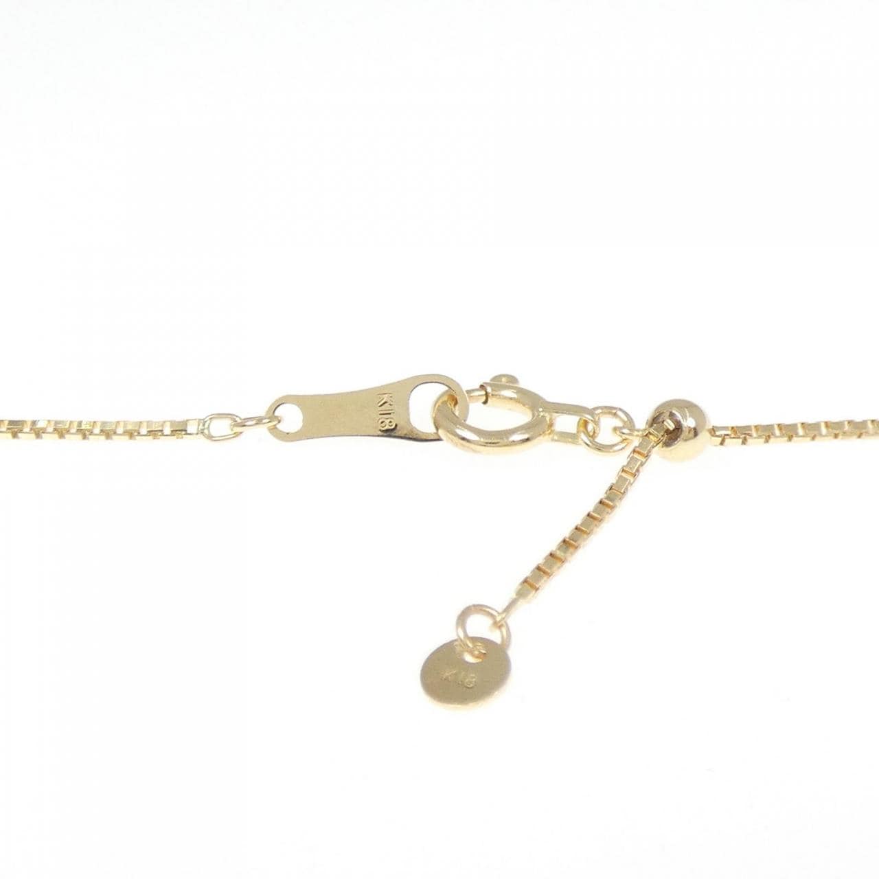 K18YG ダイヤモンド ネックレス 0.50CT