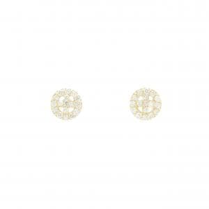 【リメイク】K18YG ダイヤモンド ピアス 0.20CT