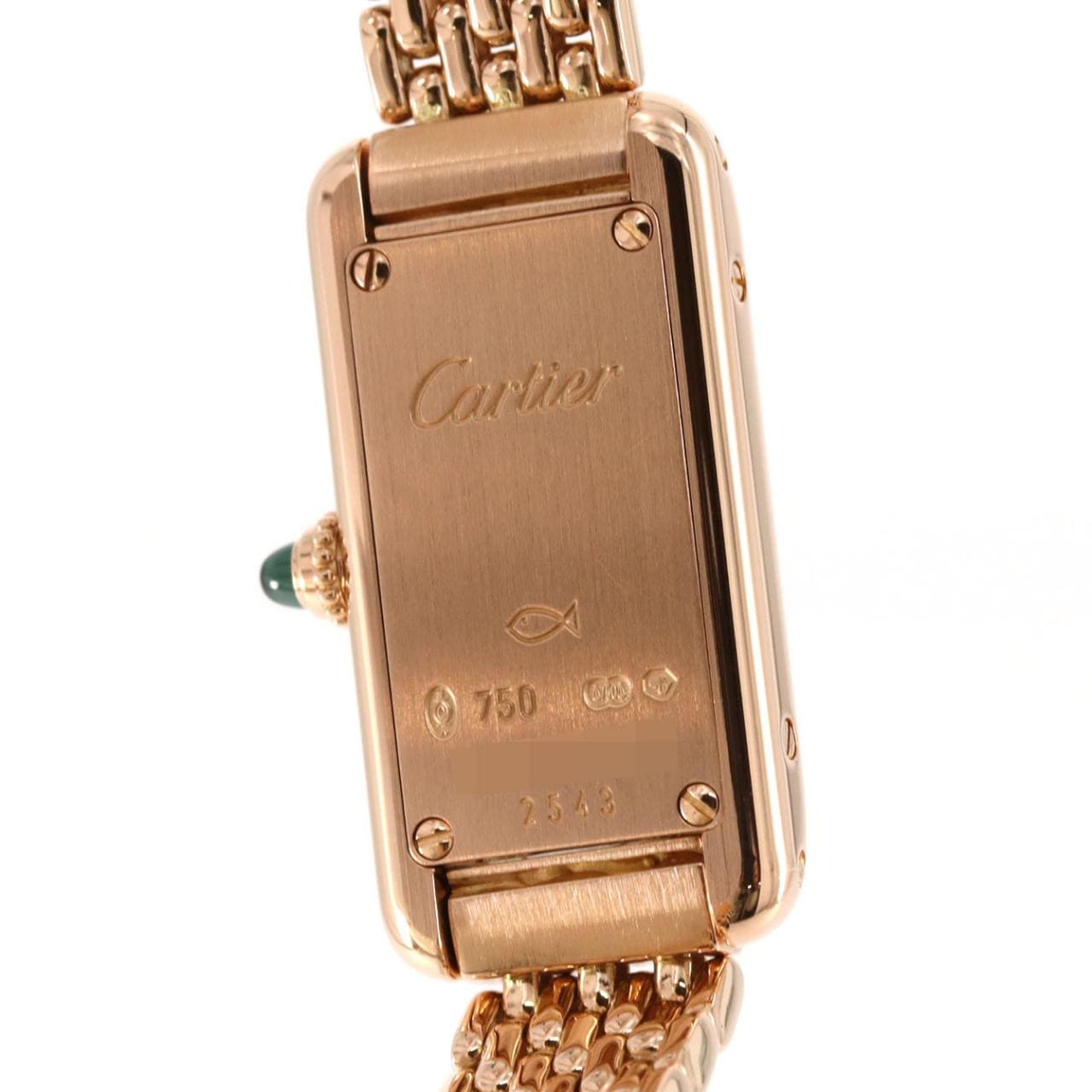 カルティエ タンクアロンジェ PG W15338V4 PG･RG クォーツ
