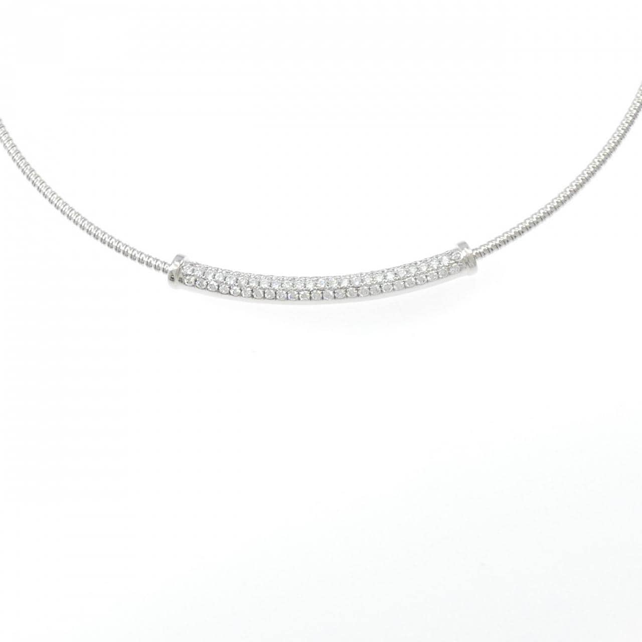 750WG ダイヤモンド ネックレス 1.27CT