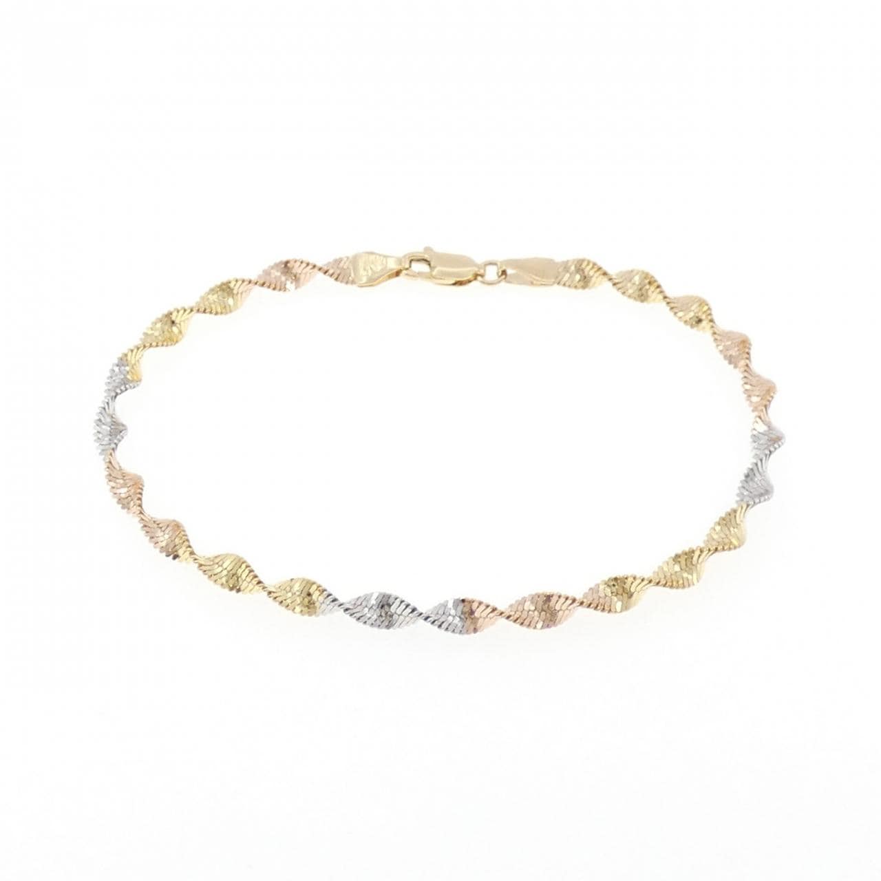 750スリーカラー ブレスレット