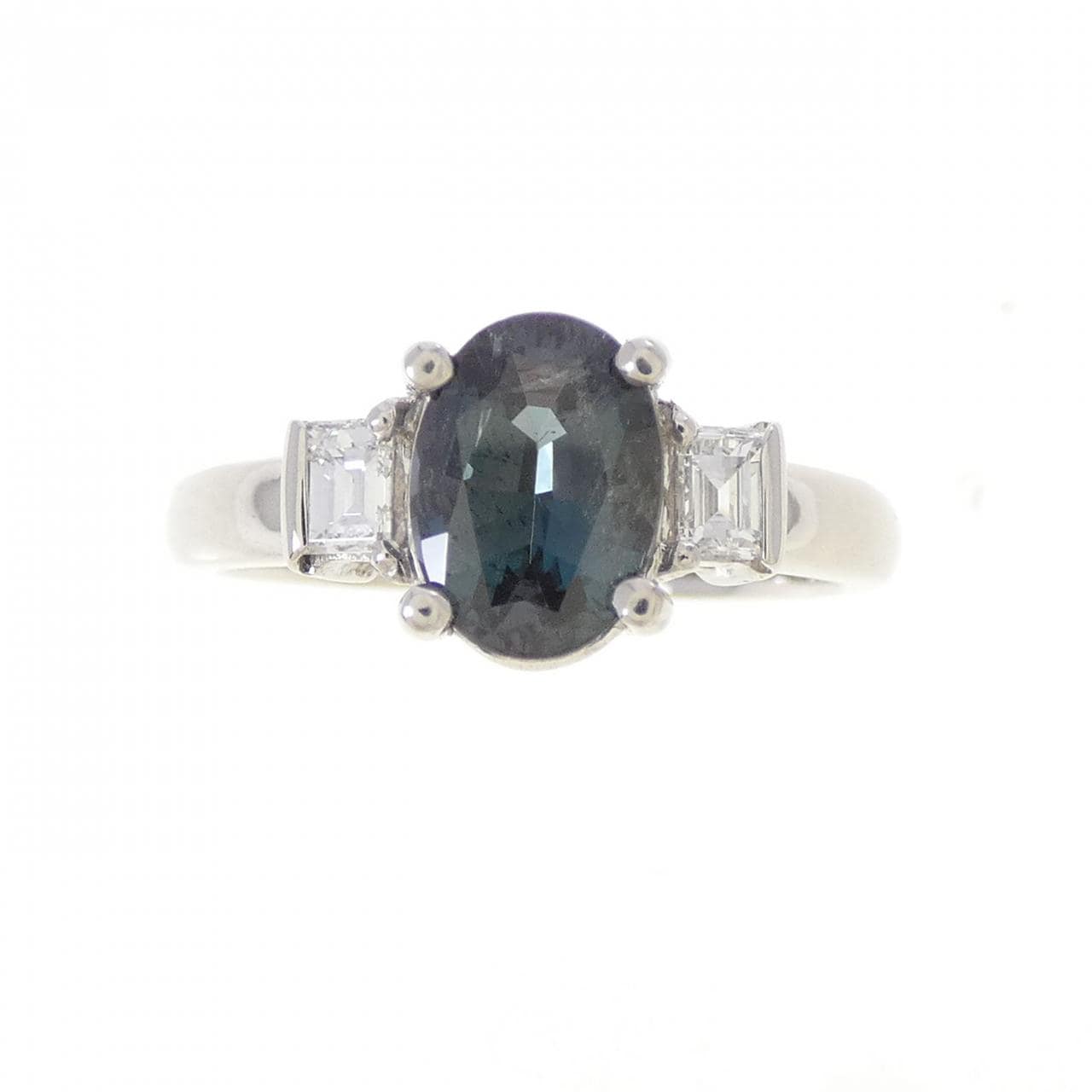 PT900 アレキサンドライト リング 1.04CT ブラジル産