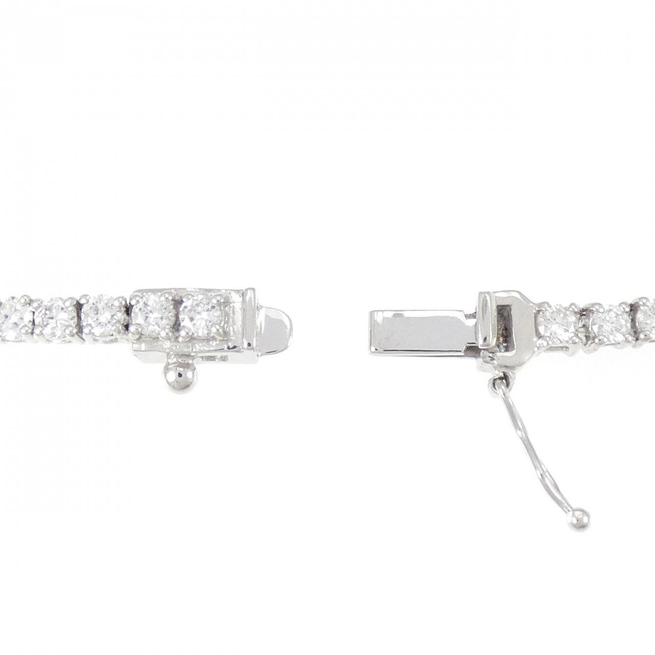 K18WG ダイヤモンド ネックレス 13.59CT