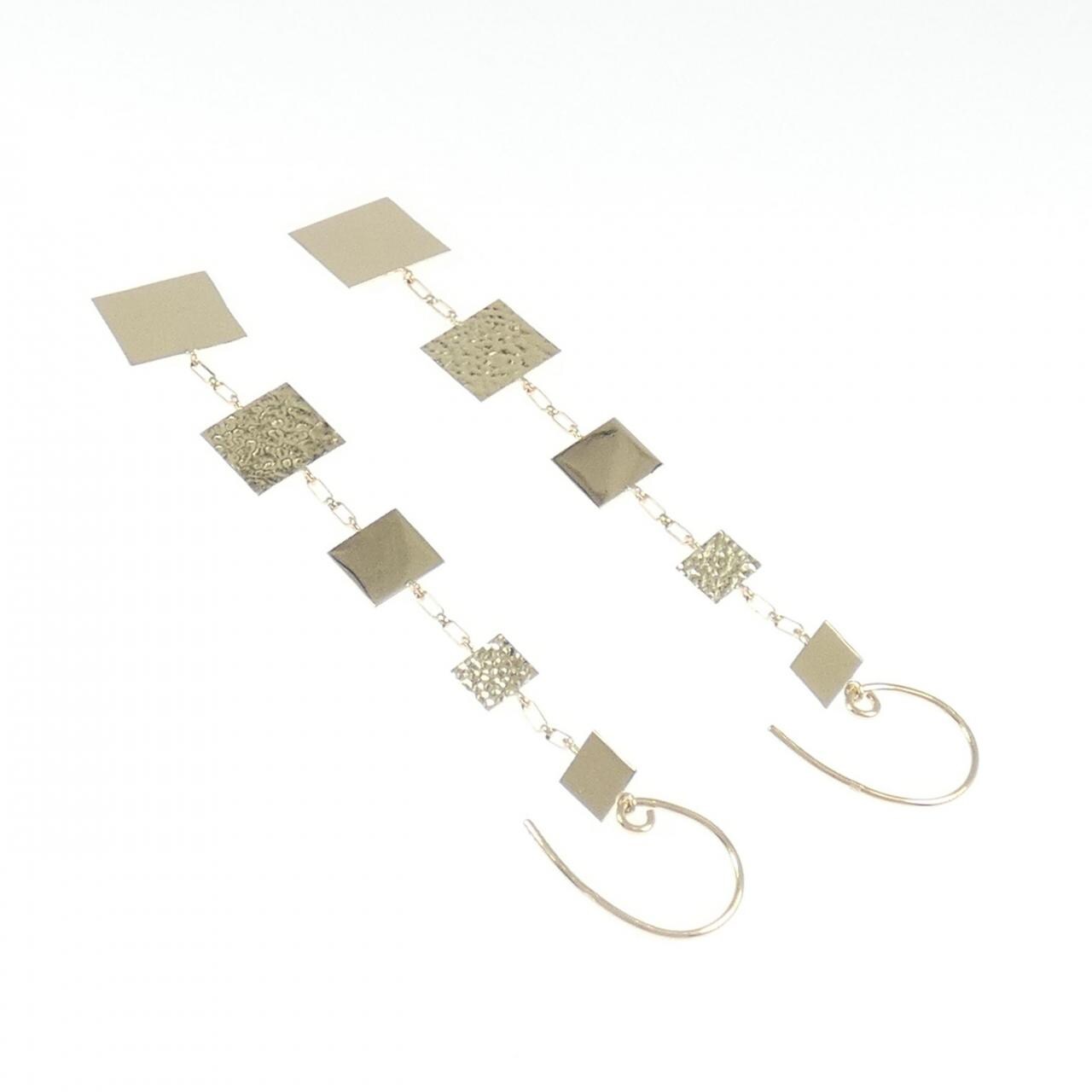 K18YG earrings