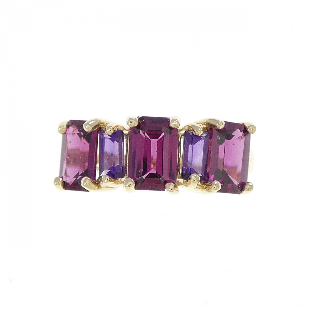 10KYG ガーネット リング