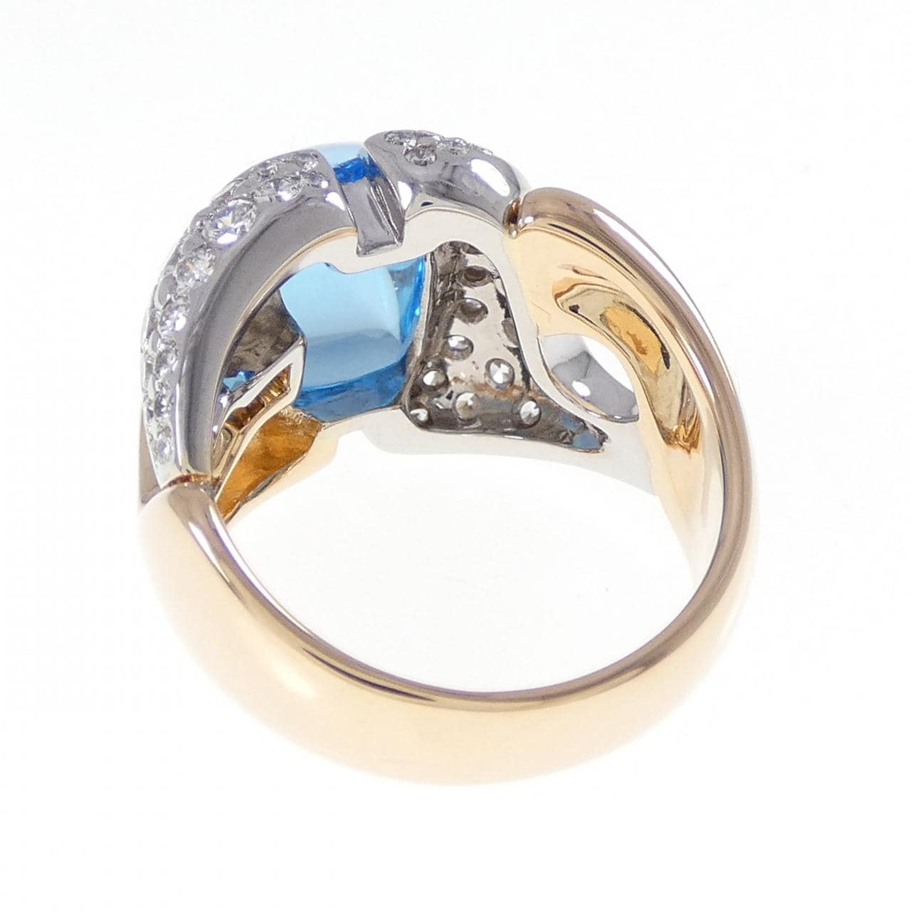 750PG/750WG ブルートパーズ リング