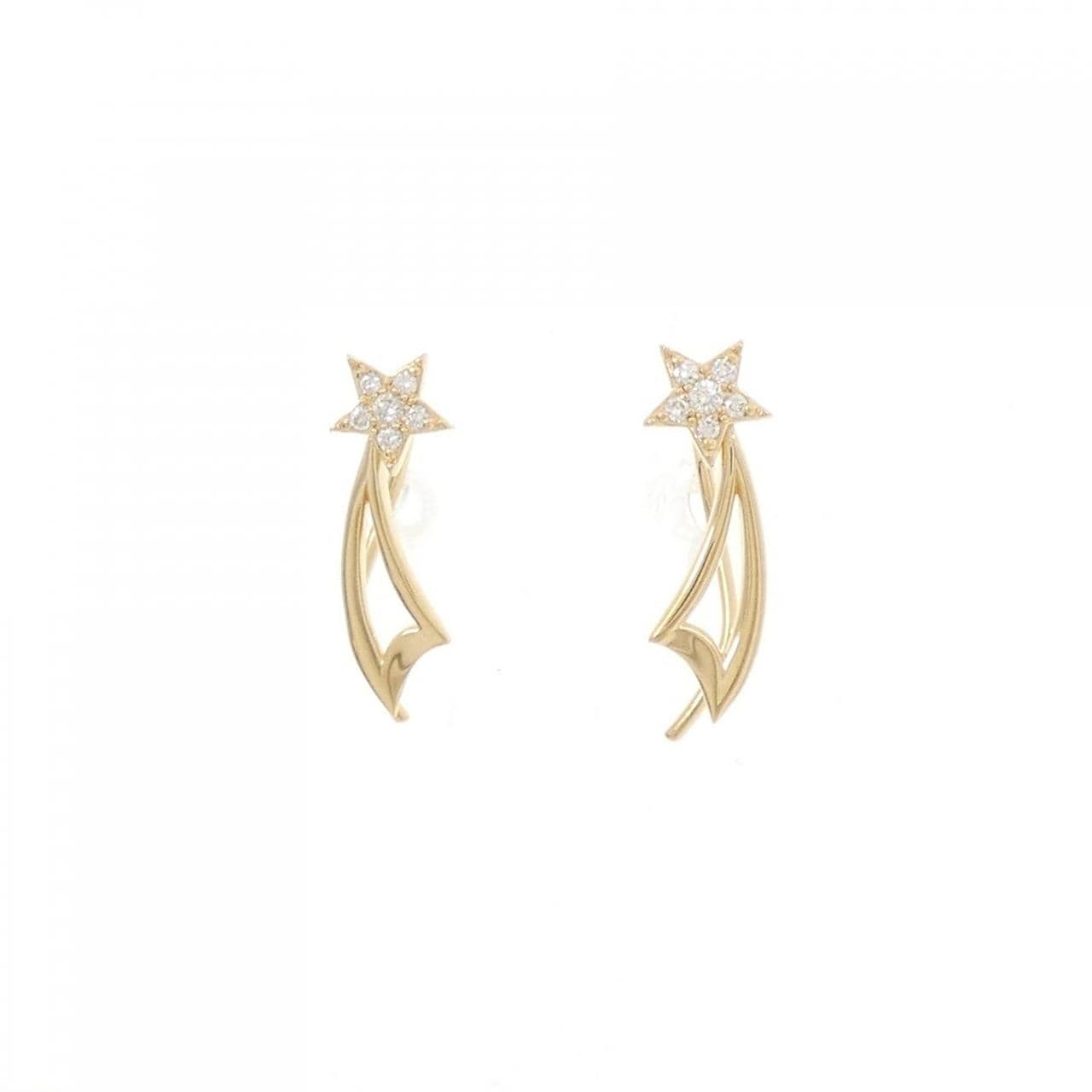 STAR JEWELRY Star Diamond Earrings 0.06CT