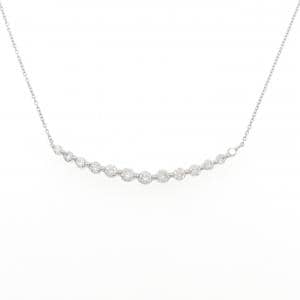 PT900/PT850 ダイヤモンド ネックレス 1.00CT