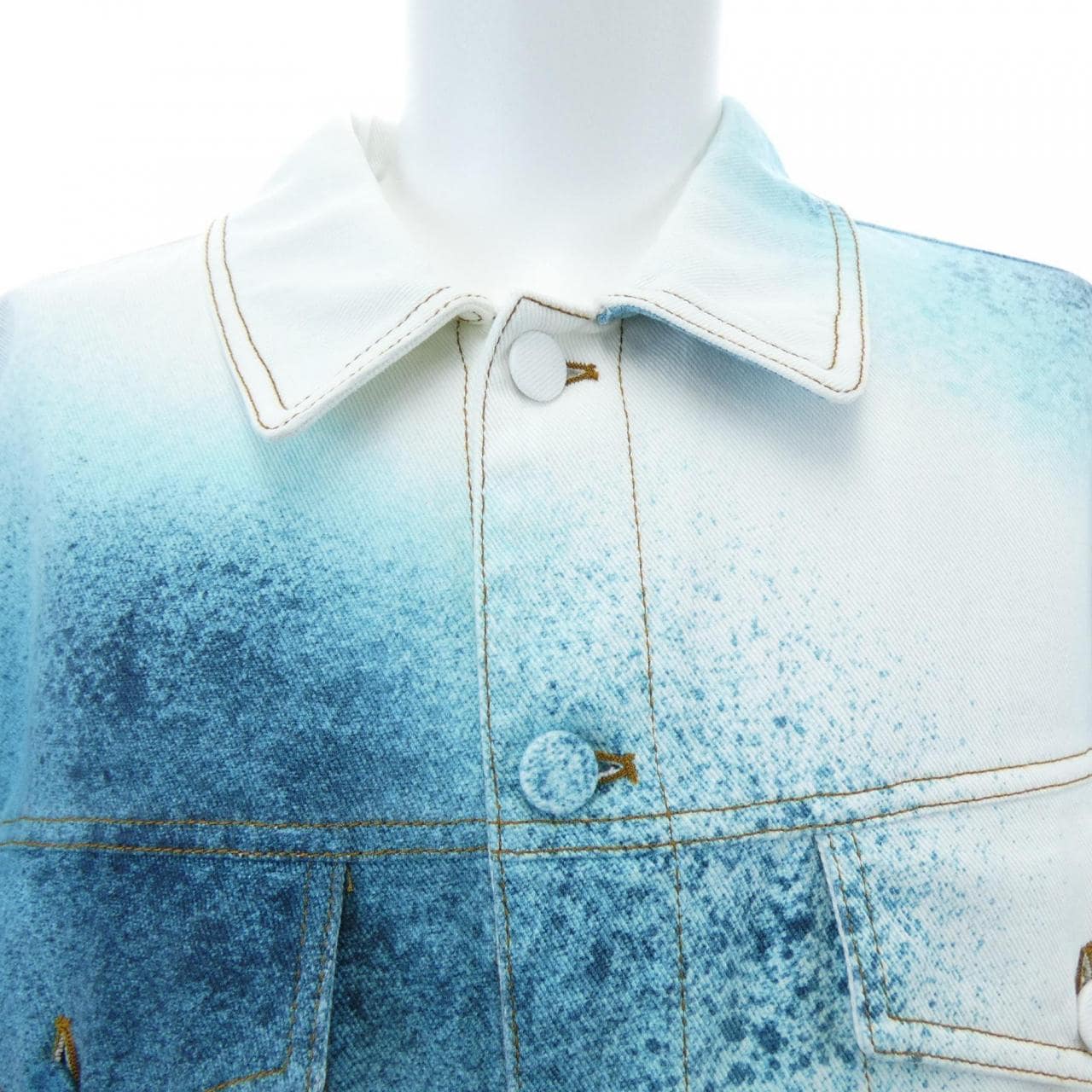 ルイヴィトン LOUIS VUITTON LVスプレーデニムジャケット HOA10WU14 デニムジャケット