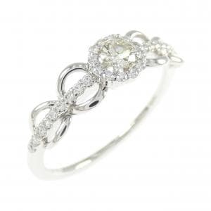 PT950 ダイヤモンド リング 0.217CT