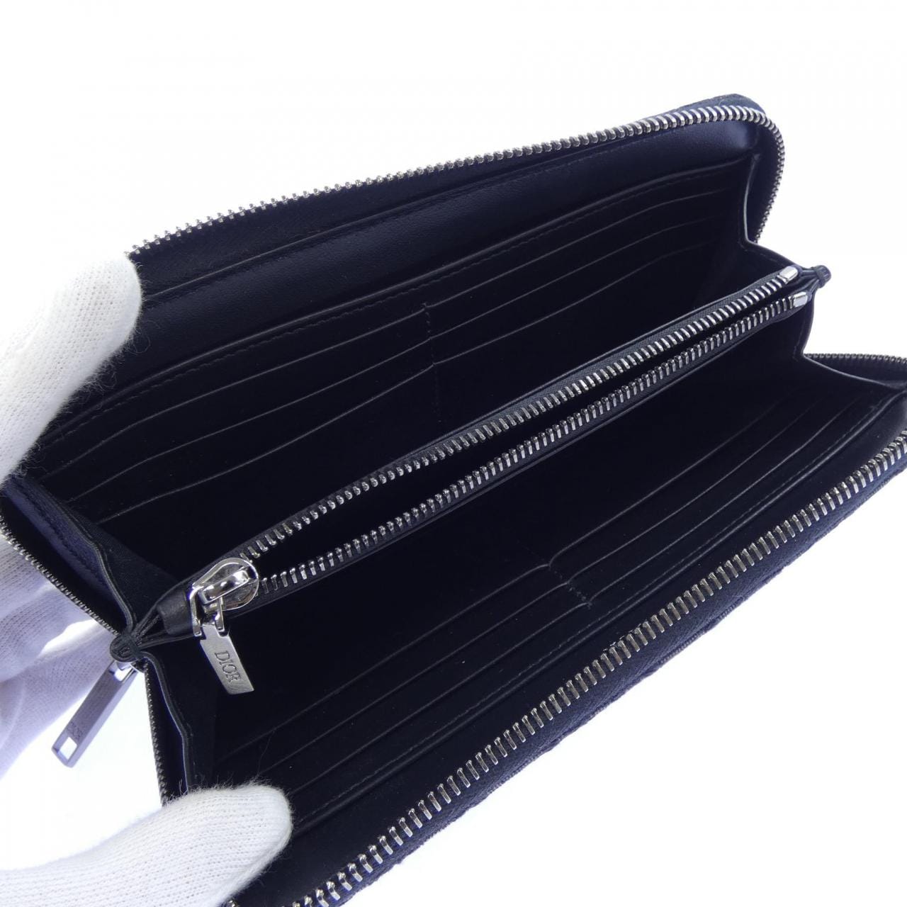 ディオール DIOR オブリーク ジャガード ロングジップウォレット 2ESBC252YSE WALLET