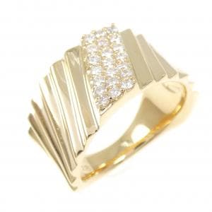 K18YG ダイヤモンド リング 0.28CT
