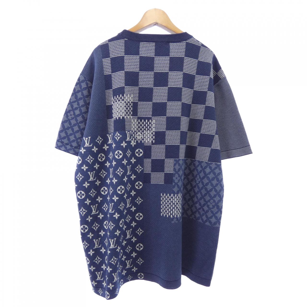 ルイヴィトン LOUIS VUITTON ショートスリーブニットクルーネック HTN83WBIU Tシャツ