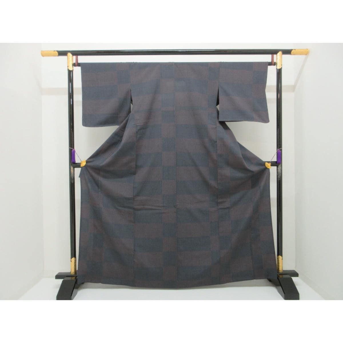 【未使用品】単衣　紬織