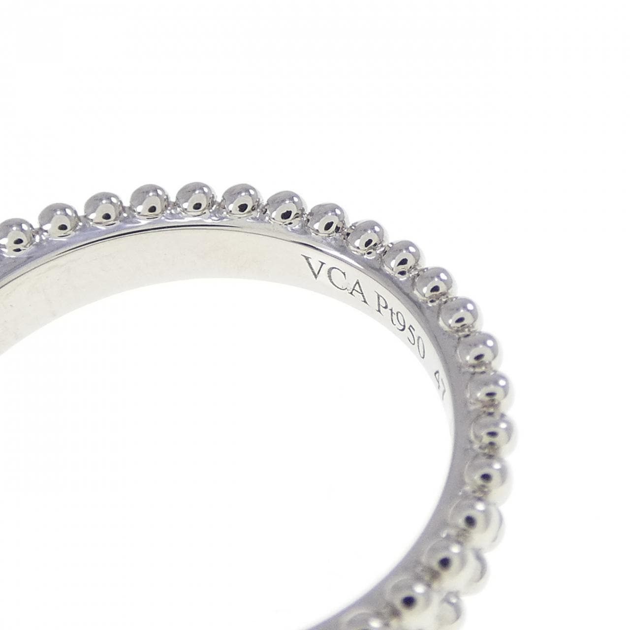 ヴァンクリーフ&アーペル エステル ソリティア リング 0.32CT D VVS2 3EXT