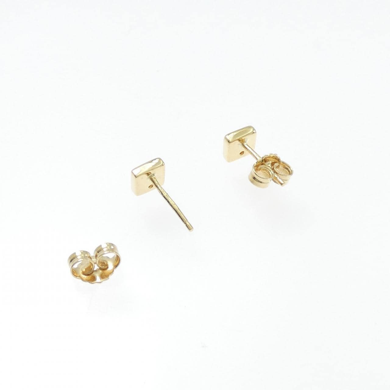 750YG ダイヤモンド ピアス