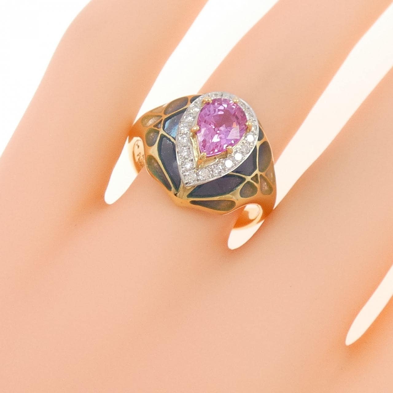 ナカジマ クニオ サファイヤ リング 1.14CT