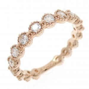 K18PG ダイヤモンド リング 0.65CT