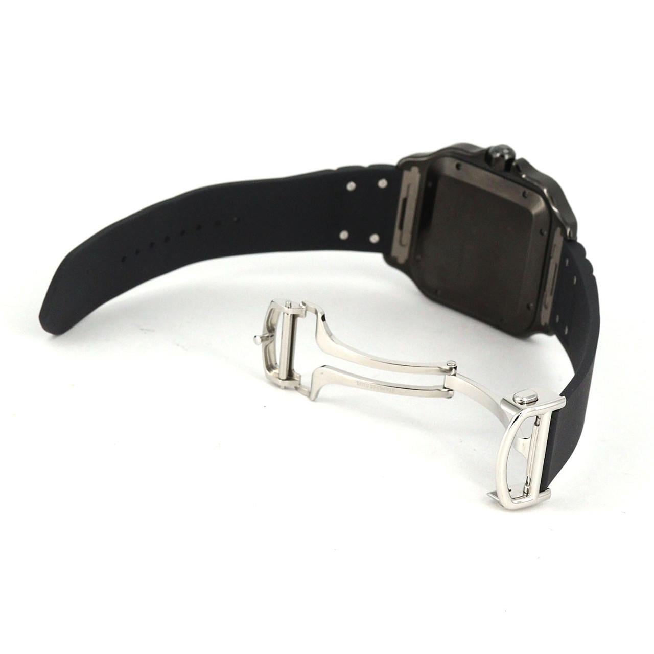 カルティエ サントス･ドゥ･カルティエ LM ADLC WSSA0039 SS 自動巻