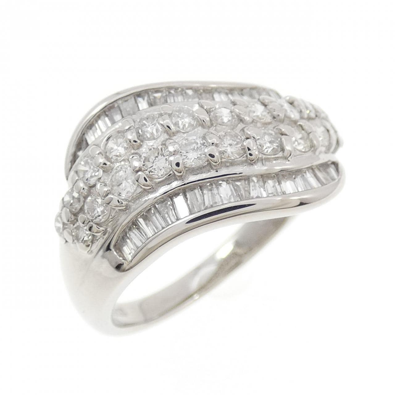 PT900 ダイヤモンド リング 1.00CT