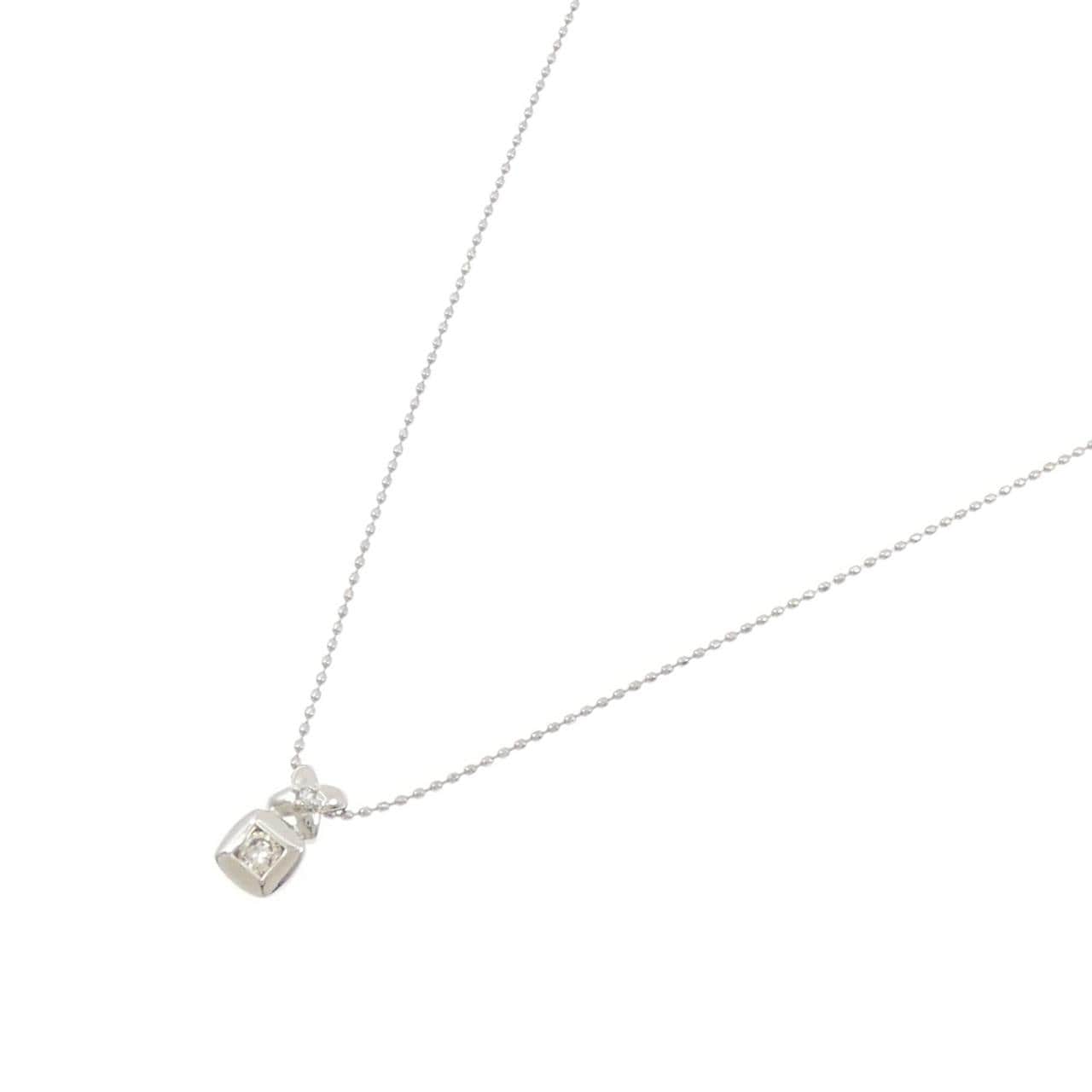 PT900/PT850 ダイヤモンド ネックレス 0.11CT