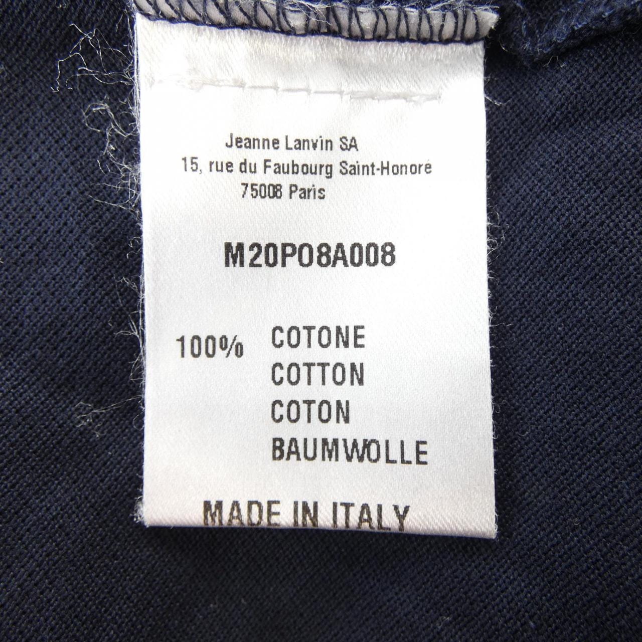 ランバン LANVIN ポロシャツ