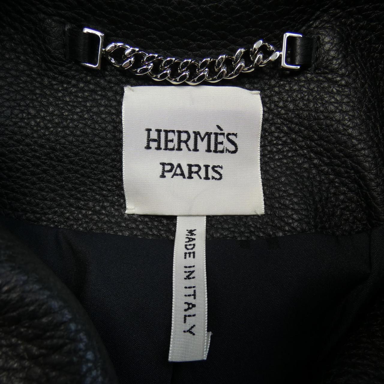 エルメス HERMES レザージャケット