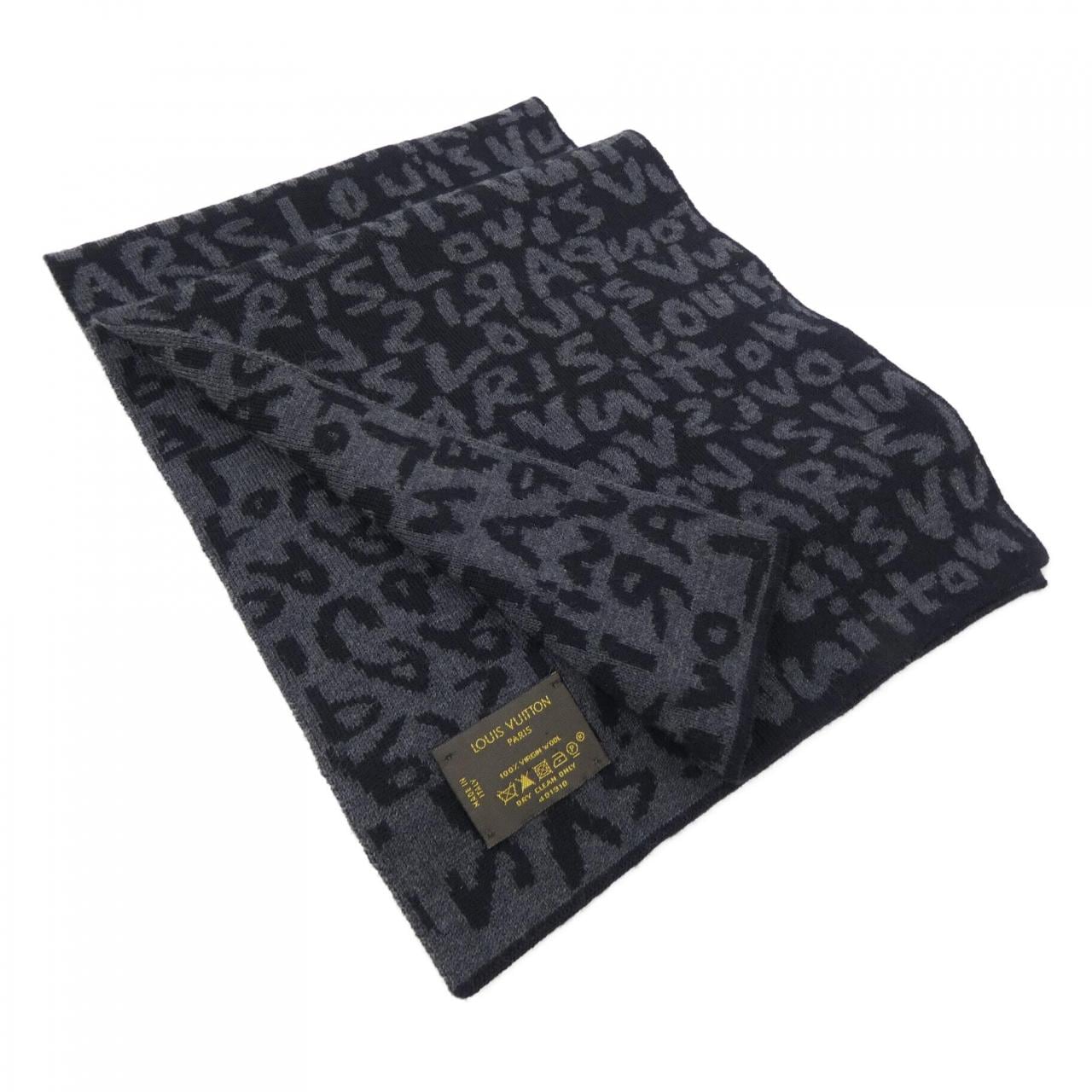 ルイヴィトン LOUIS VUITTON エシャルプ グラフィティ M74651 MUFFLER