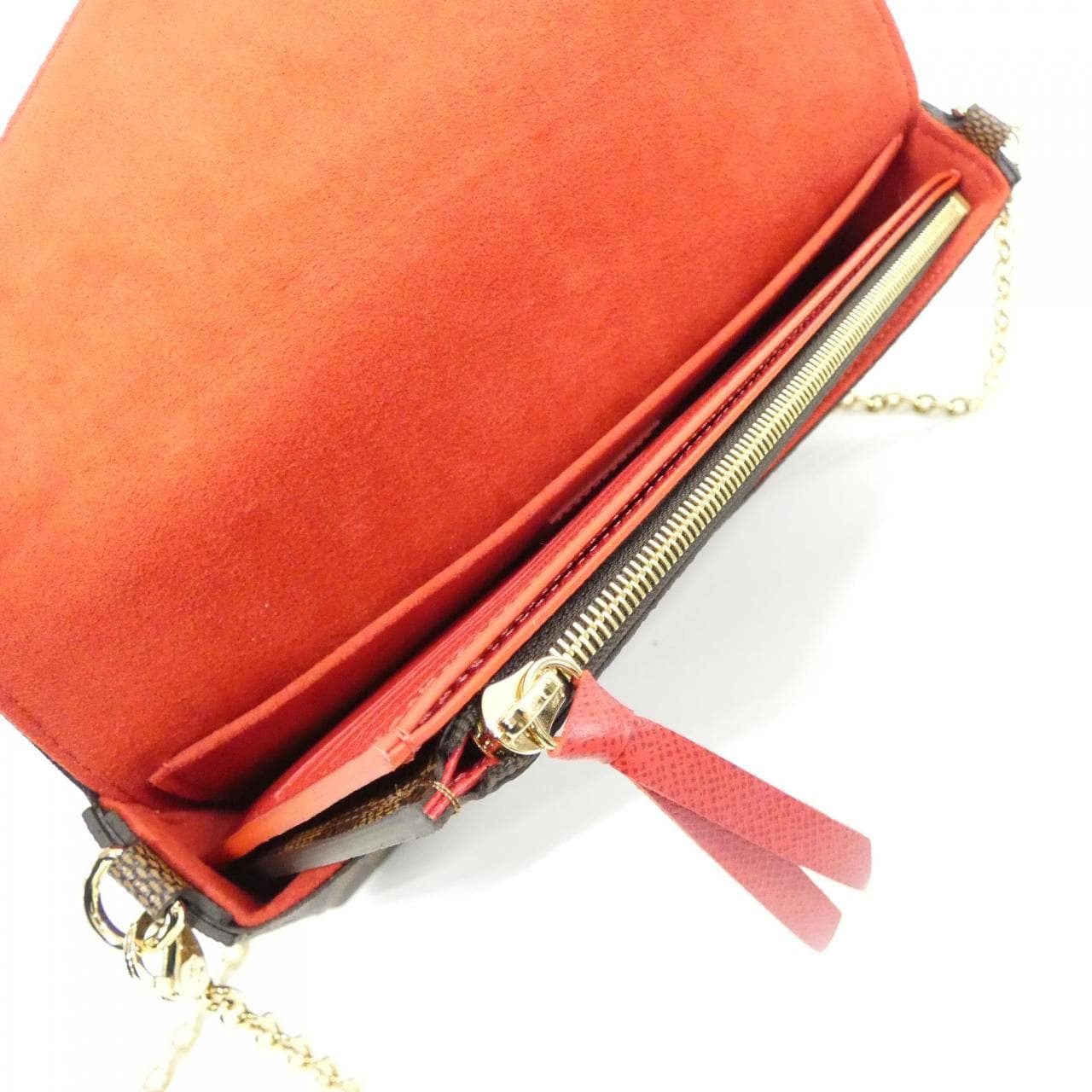 ルイヴィトン ダミエ ポシェット フェリシー N40492 ショルダーバッグ