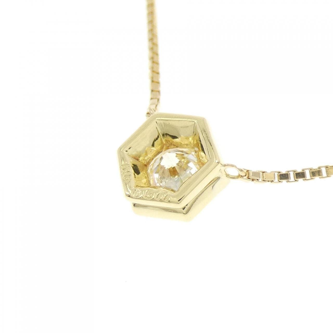 K18YG ダイヤモンド ネックレス 0.511CT