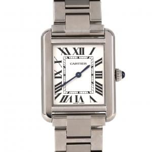 カルティエ タンクソロSM W5200013 SS クォーツ